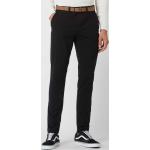 Schwarze Tom Tailor Denim Slim Fit Jeans mit Gürtel aus Baumwolle für Herren Größe XL Weite 29, Länge 32 