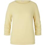Gelbe Tom Tailor Denim Damensweatshirts aus Denim Größe XS für den für den Herbst 