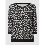 Reduzierte Schwarze Blumenmuster Tom Tailor Denim Damensweatshirts aus Baumwolle Größe XS 
