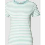 Mintgrüne Tom Tailor Denim T-Shirts aus Baumwolle für Damen Größe M 