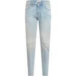 Blaue Tom Tailor Denim Slim Fit Jeans mit Reißverschluss aus Denim für Herren Größe XL 