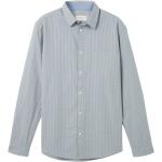 Graue Langärmelige Tom Tailor Kentkragen Hemden mit Kent-Kragen für Herren Größe 3 XL 