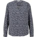 Blaue Tom Tailor Henleykragen Blusenshirts & Schlusen für Damen Größe M 
