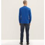 Blaue Tom Tailor Henleykragen T-Shirts für Herren Größe XL 