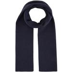 Reduzierte Marineblaue Unifarbene Tom Tailor Melange Strickschals aus Wolle für Herren Einheitsgröße für den für den Winter 