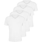 Reduzierte Weiße Unifarbene Tom Tailor T-Shirts für Herren Größe 3 XL 4-teilig 