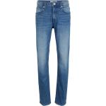 Blaue Unifarbene Tom Tailor Josh Slim Fit Jeans aus Denim für Herren Größe XL Weite 29, Länge 32 