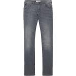 Graue Unifarbene Tom Tailor Josh Slim Fit Jeans aus Denim für Herren Weite 34, Länge 34 