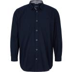 Reduzierte Blaue Langärmelige Tom Tailor Herrenlangarmhemden Größe 3 XL für den für den Frühling 