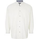 Reduzierte Weiße Langärmelige Tom Tailor Herrenlangarmhemden Größe 3 XL für den für den Frühling 