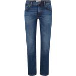 Blaue Tom Tailor Marvin Straight Leg Jeans für Herren Weite 33, Länge 32 