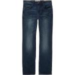 Blaue Bestickte Tom Tailor Marvin Jeans mit Stickerei aus Denim für Herren Größe XL Weite 29, Länge 32 