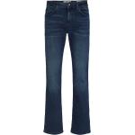 TOM TAILOR Herren Marvin Straight Jeans mit Taschendetails, blau, Logo Print, Gr. 30/34
