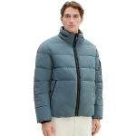 Reduzierte Cyanblaue Gesteppte Tom Tailor Winterjacken schmutzabweisend für Herren Größe XL für den für den Winter 