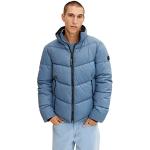Reduzierte Blaue Gesteppte Tom Tailor Stehkragen Winterjacken schmutzabweisend für Herren Größe XXL für den für den Winter 