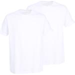Weiße Unifarbene Tom Tailor T-Shirts aus Baumwolle für Herren Größe XXL 2-teilig 