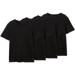 Schwarze Unifarbene Tom Tailor T-Shirts für Herren Größe 3 XL 