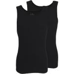 Schwarze Unifarbene Tom Tailor Basic-Tops aus Baumwolle für Herren Größe XXL für den für den Sommer 