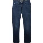 Reduzierte Blaue Unifarbene Tom Tailor Tapered Jeans aus Denim für Herren Größe XXL Weite 30, Länge 34 