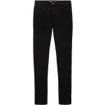 Schwarze Bestickte Tom Tailor Slim Fit Jeans aus Denim für Herren Weite 33, Länge 36 