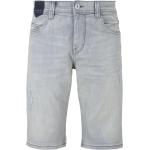 Blaue Tom Tailor Denim Jeans-Shorts aus Denim für Herren Größe XL für den für den Sommer 