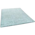 TOM TAILOR Hochflor-Teppich Shaggy Teppich Cozy, rechteckig, 25 mm Höhe, Uni Farben, auch in Pastell Wohnzimmer grün Esszimmerteppiche Teppiche nach Räumen