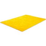 Gelbe Tom Tailor Rechteckige Shaggy Teppiche aus Kunstfaser 