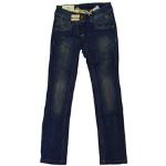 Tom Tailor Skinny Jeans für Kinder mit Reißverschluss aus Denim maschinenwaschbar Größe 128 