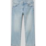 Hellblaue Tom Tailor 5-Pocket Jeans für Kinder mit Reißverschluss aus Baumwolle für Jungen Größe 164 