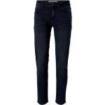 Blaue Tom Tailor Marvin Straight Leg Jeans mit Reißverschluss aus Denim für Herren 