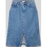 Blaue Tom Tailor Kinderjeansröcke mit Reißverschluss aus Baumwolle für Mädchen Größe 170 