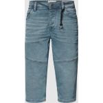 Reduzierte Hellblaue Tom Tailor Jeans-Bermudas aus Baumwolle für Herren 
