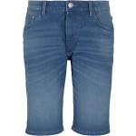 Blaue Tom Tailor Denim Slim Fit Jeans mit Reißverschluss aus Denim für Herren für den für den Sommer 