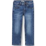Reduzierte Blaue Tom Tailor Slim Jeans für Kinder aus Denim für Jungen Größe 92 