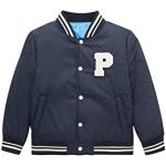 Reduzierte Blaue Tom Tailor College Jacken für Kinder & Baseball Jacken für Kinder schmutzabweisend für Jungen Größe 134 