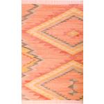 Reduzierte Rosa Tom Tailor Kelim Teppiche aus Textil 140x200 