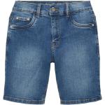 Reduzierte Blaue Tom Tailor Kids Jeans Shorts für Kinder mit Reißverschluss aus Baumwolle für Jungen Größe 128 