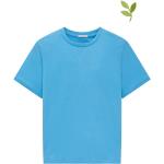 Reduzierte Blaue Tom Tailor Kids Bio Rundhals-Ausschnitt Printed Shirts für Kinder & Druck-Shirts für Kinder aus Baumwolle für Jungen Größe 128 