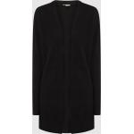 Reduzierte Schwarze Tom Tailor Longstrickjacken aus Baumwollmischung für Damen Größe XL für den für den Herbst 