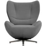 Dunkelgraue Tom Tailor Pure Lounge Sessel Breite 50-100cm, Höhe 100-150cm, Tiefe 50-100cm 