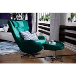 Emeraldfarbene Tom Tailor Pure Lounge Sessel Breite 50-100cm, Höhe 100-150cm, Tiefe 50-100cm 