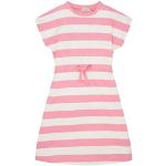 Reduzierte Pinke Gestreifte Tom Tailor Bio Mini Kinderfestkleider aus Jersey für Mädchen Größe 164 