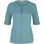 Reduzierte Blaue Halblangärmelige Tom Tailor mine to five T-Shirts aus Jersey für Damen Größe XL 