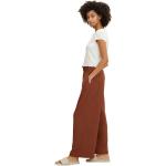 Braune Tom Tailor Paperbag-Hosen aus Polyester für Damen Größe XL 