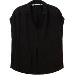 Schwarze Tom Tailor Tunika-Blusen für Damen 