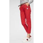 Reduzierte Rote Tom Tailor Polo Team 7/8-Hosen & Knöchelhosen mit Gürtel für Damen Größe XS 