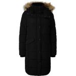 Schwarze Gesteppte Tom Tailor Damensteppmäntel mit Kapuze Größe XL für den für den Winter 
