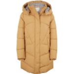 Braune Gesteppte Tom Tailor Damensteppmäntel & Damenpuffercoats mit Kapuze Größe XS für den für den Herbst 