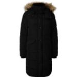 Schwarze Gesteppte Tom Tailor Damensteppmäntel & Damenpuffercoats mit Kapuze Größe M für den für den Herbst 