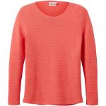 Rote Tom Tailor Rundhals-Ausschnitt Rundhals-Pullover für Damen Größe M 